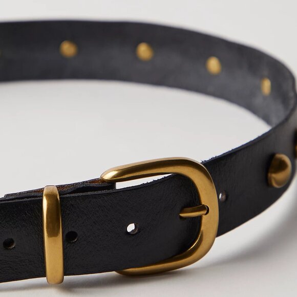 Free People Leather Rhodes Stud Belt - Picture 5 of 7